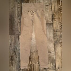 NVGTN Beige Contour Seamless Leggings